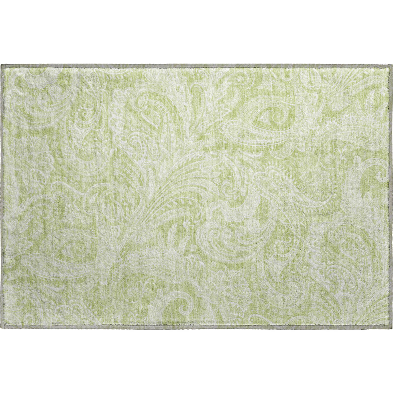 Tapis en aloès de qualité supérieure lavable à la machine Antonelli, Rectangle 1 pi 8 po x 2 pi 6 po