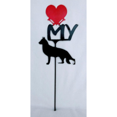 Metal Animals Garden Sign