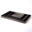 Gunmetal Silver Leaf Rectangle Tray-60070899