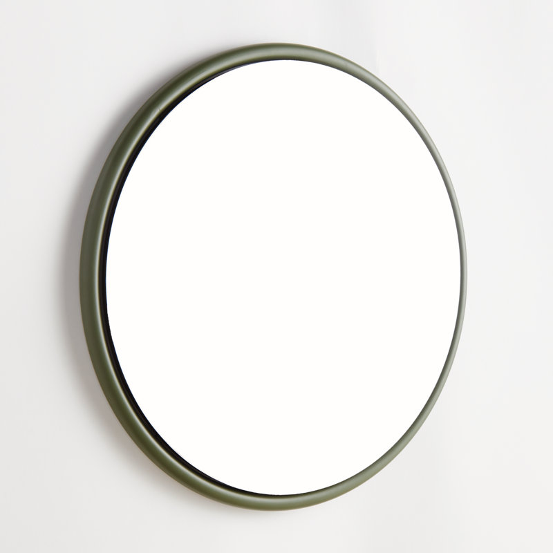 Miroir Ryland grand, Vert, 25 po x 25 po
