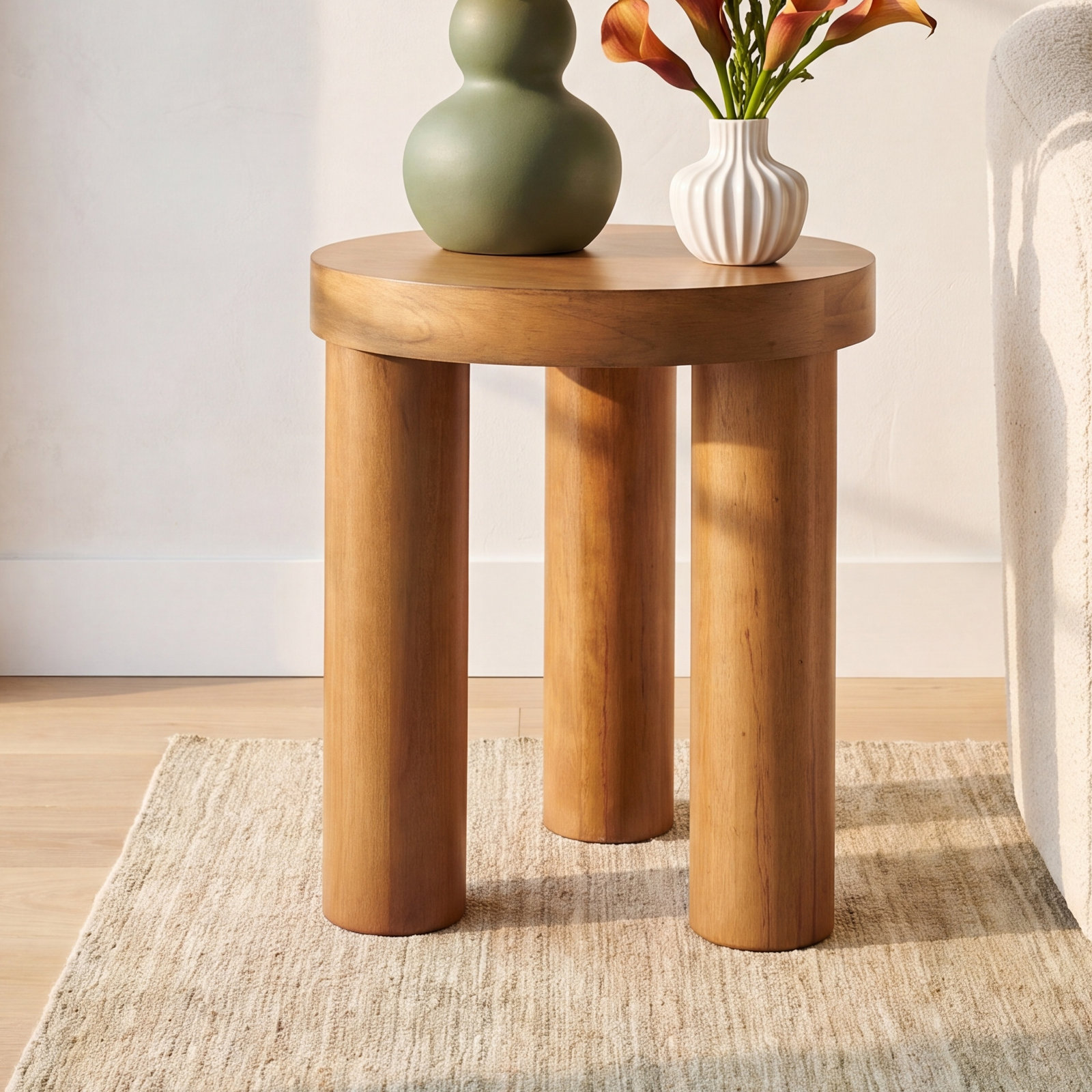 15" End Table, Natural
