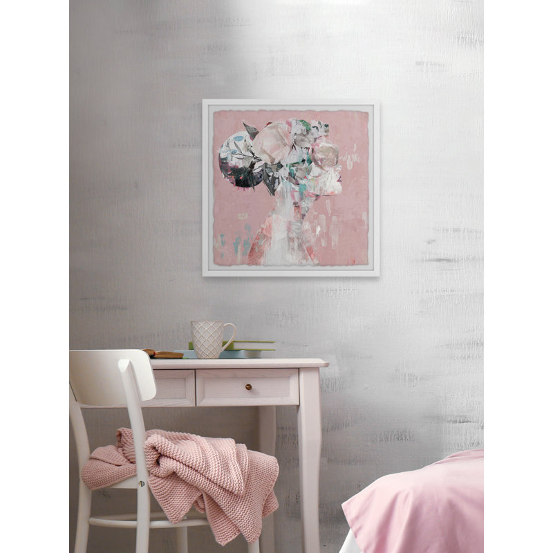 « elegant bun iii », reproduction encadrée, H 32 po x l 32 po x P 1,5 po