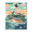 Coastal Guiding Light IV - Horloge murale bord de mer-872183484