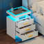 45cm W Bedside Table-650971825