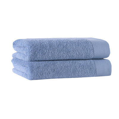 Ensemble de serviettes de bain 2 pièces en coton Marcial