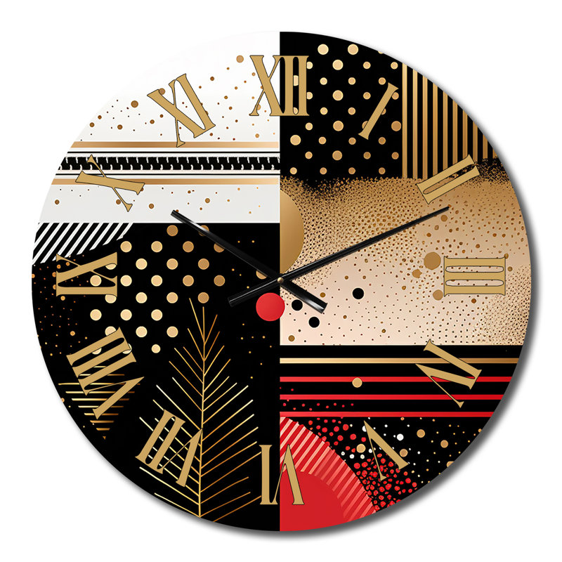 Horloge murale boho chic, Petit