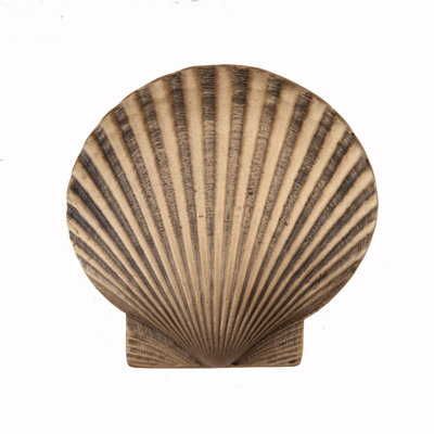 Large Scallop Cabinet Knob