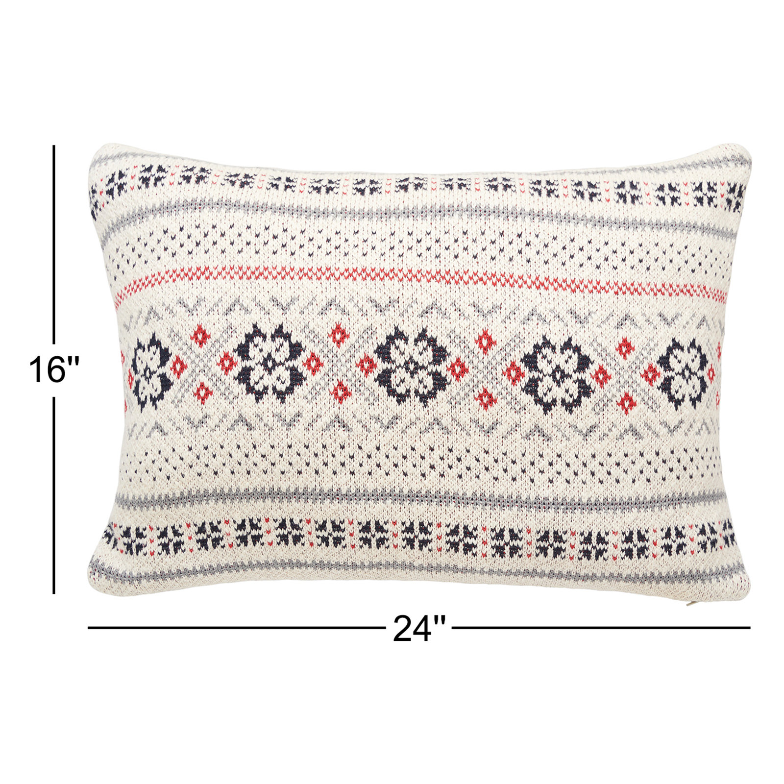 Alura 24" x 24" Cotton Throw Pillow, Plants & Floral
