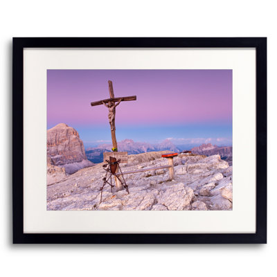 Dolomites, Italy, Pain Print by Frank Peters
