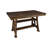 Billings Counter Height Trestle Solid Mango Extendable Dining Table