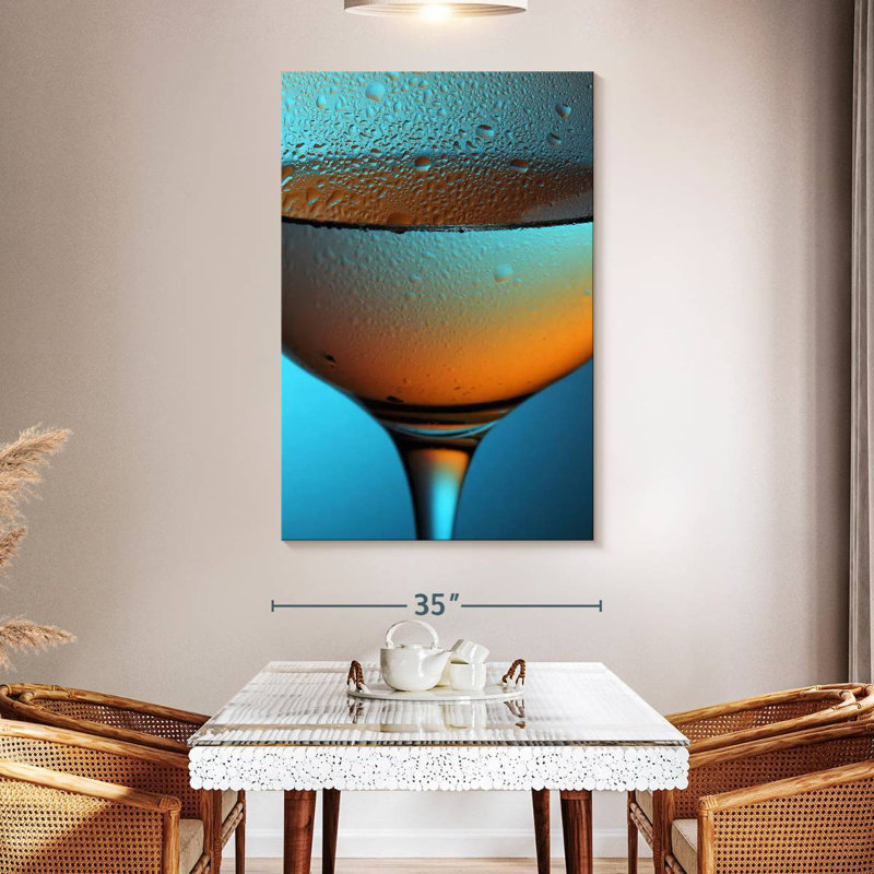 Yarlin Cold Rose Wine, 24" H x 16" W