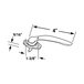 8758A3A406B14F918794BE7C9529CC6A Cam Handle - Project-In 9/16" - White Bronze