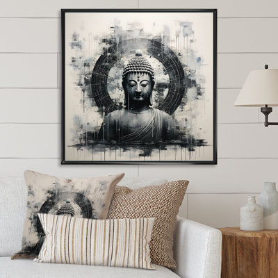 Statue du Saint Bouddhisme II sur toile