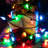 200LED 66 FT C6 Christmas String Lights Plug In Fairy Twinkle String Lights 8 Modes Timer Function Waterproof Extendable For Indoor Outdoor Wedding Party Christmas Decoration (200, Multicolor)