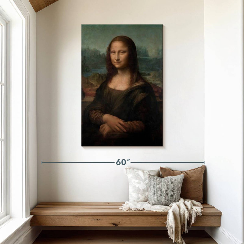 Leisha Mona Lisa, H 45 po x l 30 po
