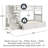 Ahmia Kids Twin Over Full Bunk Bed-630757542