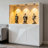 6-Pack Mini Round Rechargeable Accent Light – 0.6W, Remote Dimming, Timer (Matte Black)