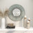 Leto Gray Mother of Pearl Shell Tribal Handmade Mosaic Room Wall Mirror-134939801
