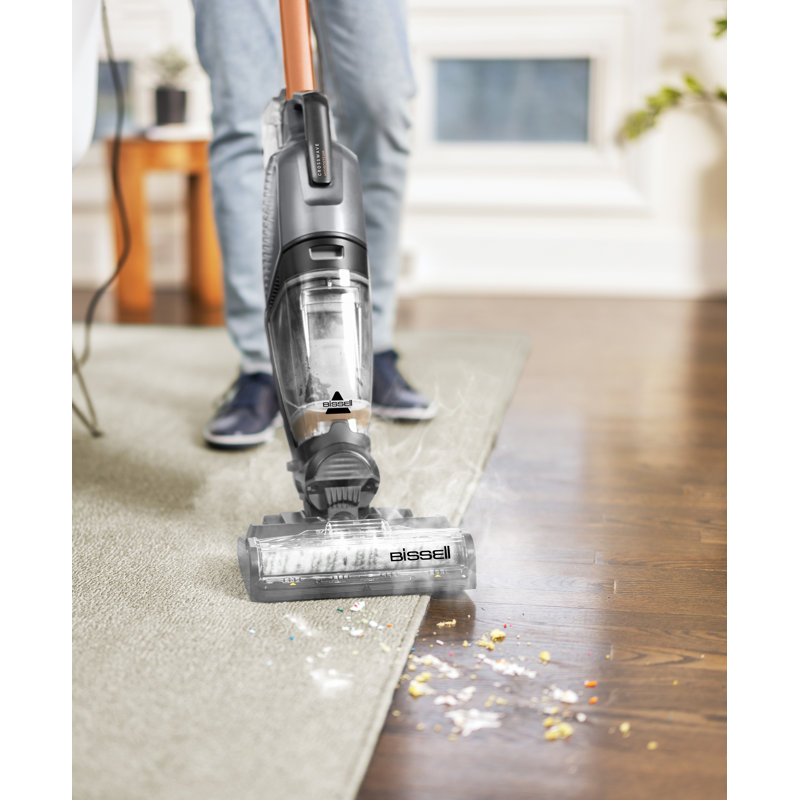 Black Multi-Surface HydroSteam Wet Dry Vacuum Cleaner