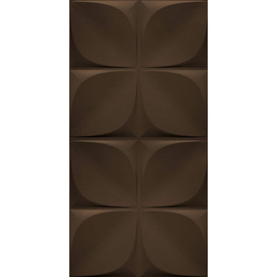 Lotus Max 4 pi x 8 pi Panneaux muraux en PVC à coller 3D (32 pieds carrés / feuille)