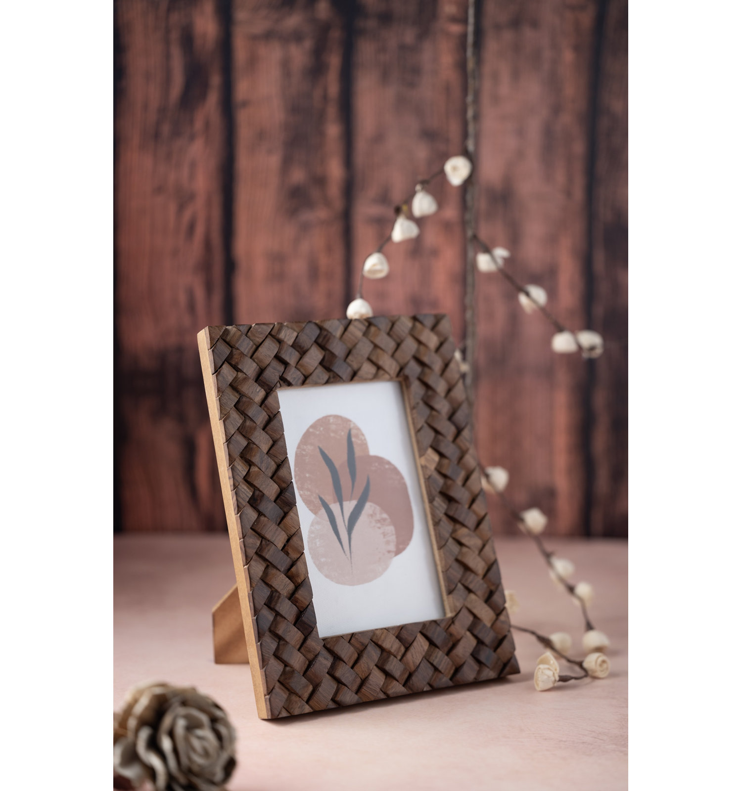 Henderson Wood Picture Frame, 4" W x 6" H