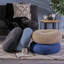 Pouf en coton Everett