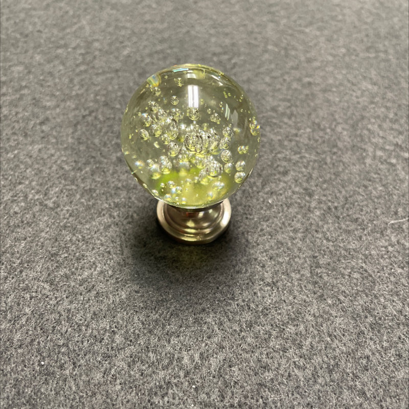 (5 Pack) 1-1/4 inch Bubble Knob Green