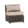 Siesta Key 93'' Aluminum Outdoor Patio Sectional with Sunbrella® Cushions