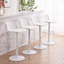 Burdett Swivel Adjustable Height Counter Stool with Metal Frame-734795131-734850967