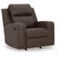 Fauteuil inclinable en cuir Stockley-90328339