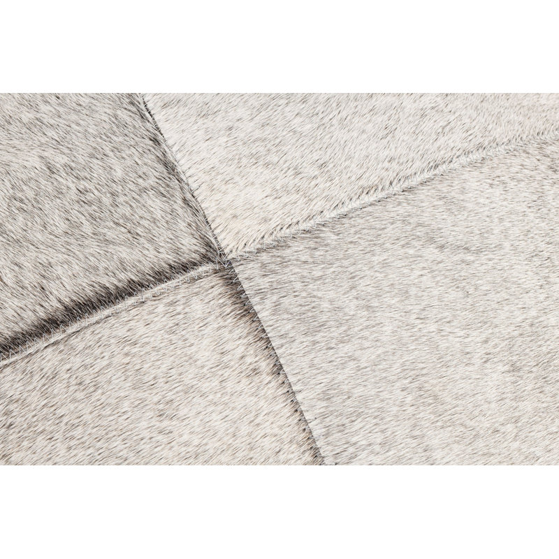 Coussins décoratifs en cuir de vache Canvello, H 18 po x l 18 po