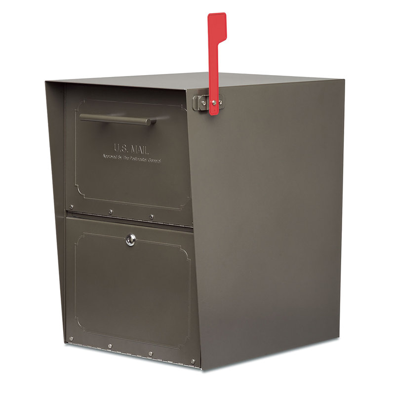 Boîte aux lettres verrouillable Oasis bronze graphite, Bronze