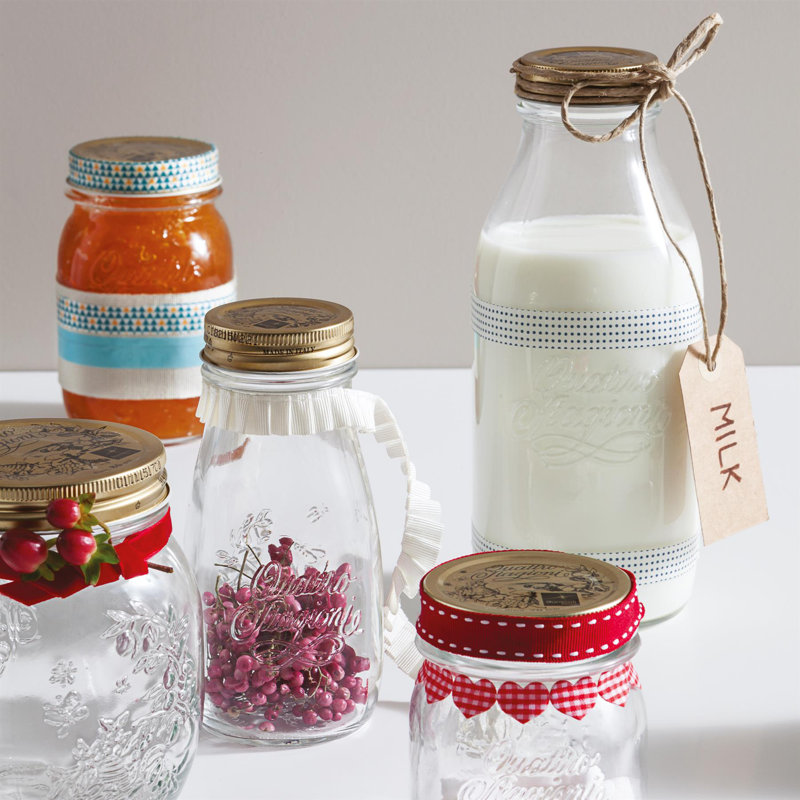 Glass Condiment Caddy