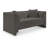 Everett Chenille Fabric Loveseat-2052243197