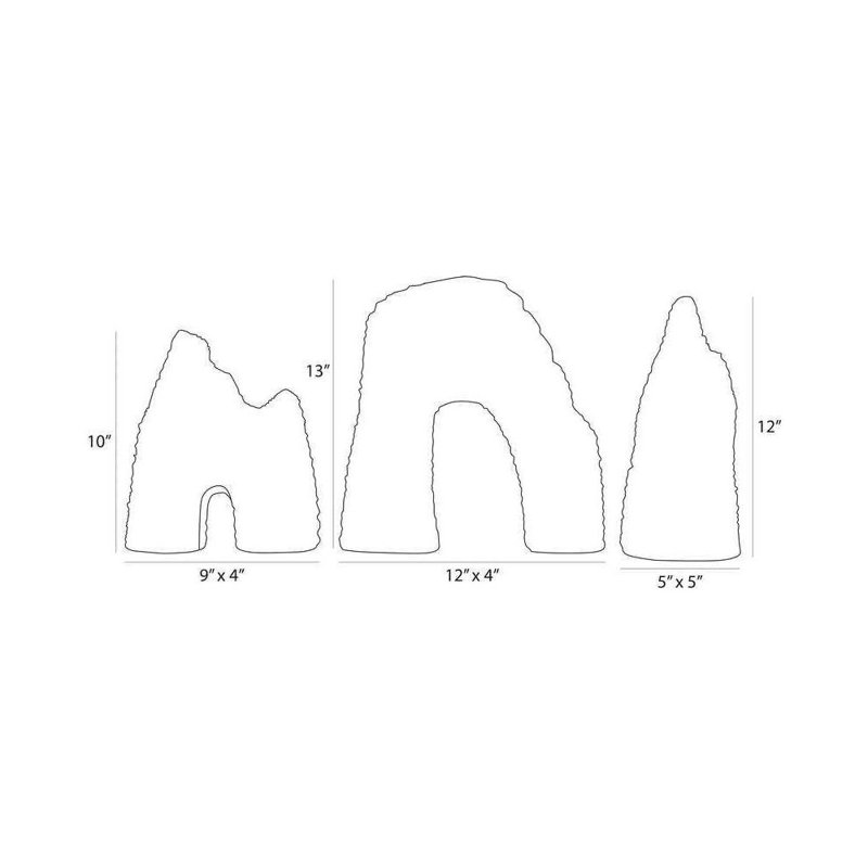 Isla Sculptures, Set of 3