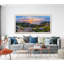 Affiche de voyage à l'aquarelle du parc national d'Acadie, coucher de soleil, art mural très grand, impression horizontale-98576216-98833962