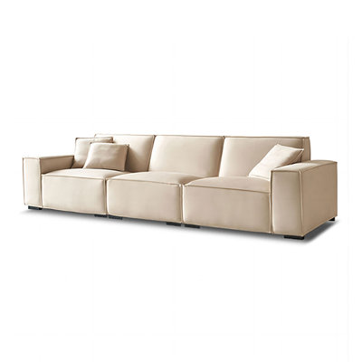 Coussin modulaire blanc en polyester