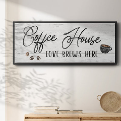 Love Brews - toile encadrée