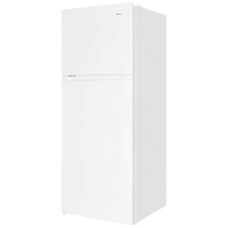 Impecca 14.8 Cu. Ft. 28"W CounterDepth Refrigerator with Top Mount Freezer, White