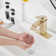 Single-Hole Single-handle Bathroom Faucet with Drain Assembly
