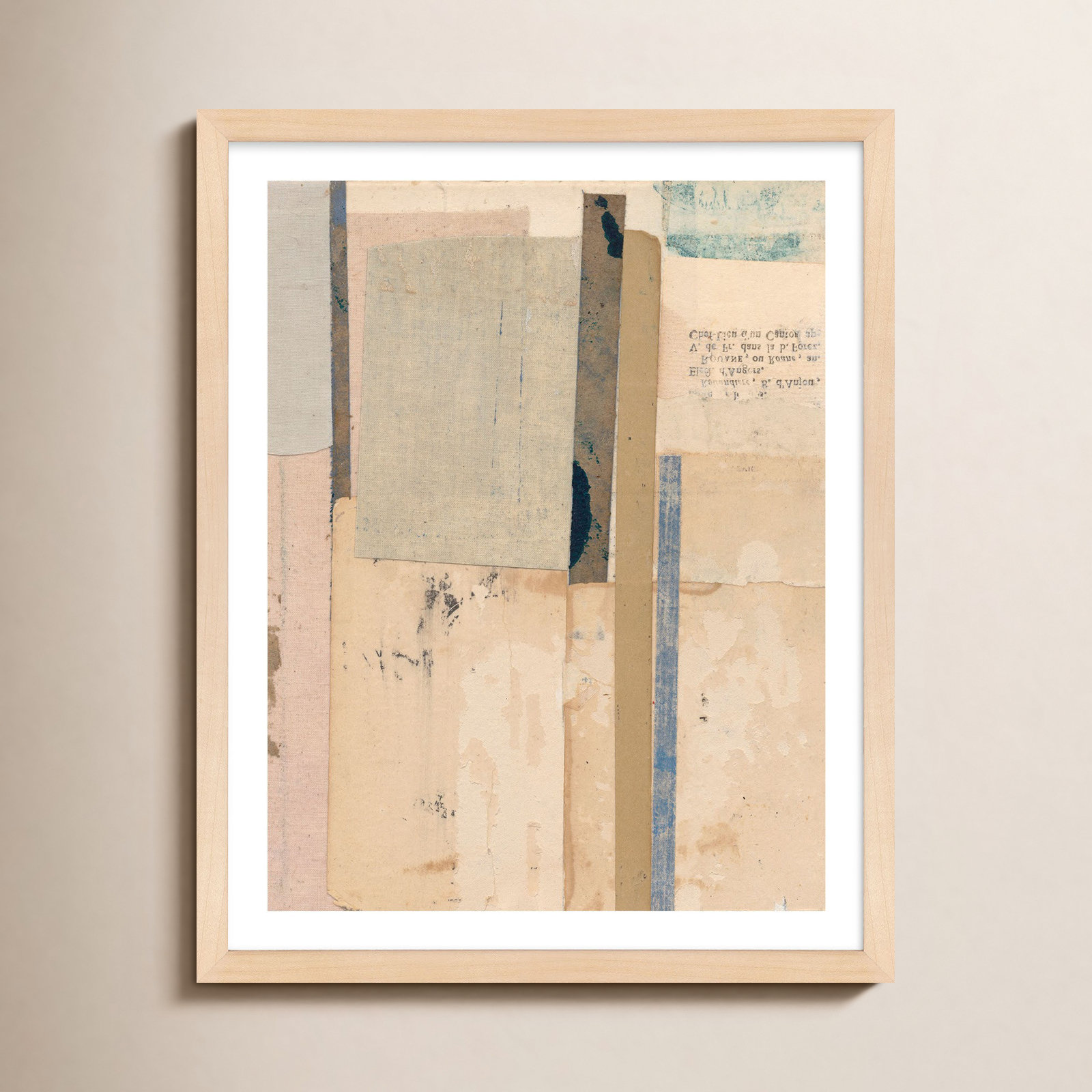 Go Softly Painting by Sarah Short, Maple, 30" H x 24" W x 1.25" D