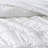 White King Comforter With 5 Microfiber Attributes, Ruffle And Ornamentation Features, Beauty