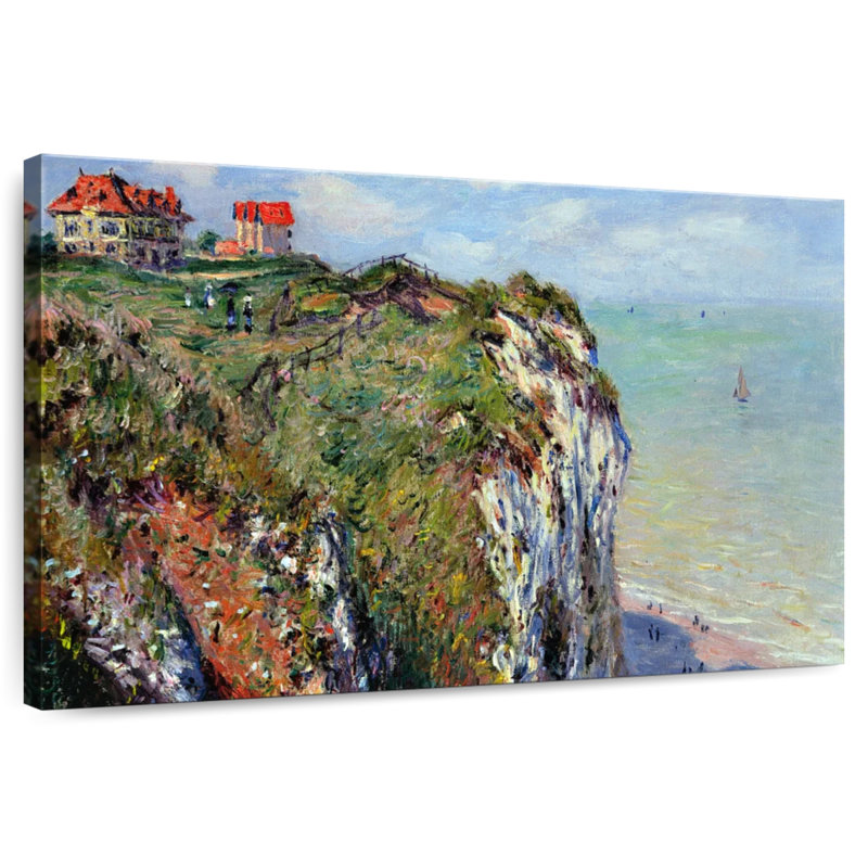 Falaise à Dieppe, H 16 po x l 24 po