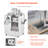 Commercial Electric Meat Grinder Slicer 14 Lbs/Min Sausage Stuffer Maker Kitchen