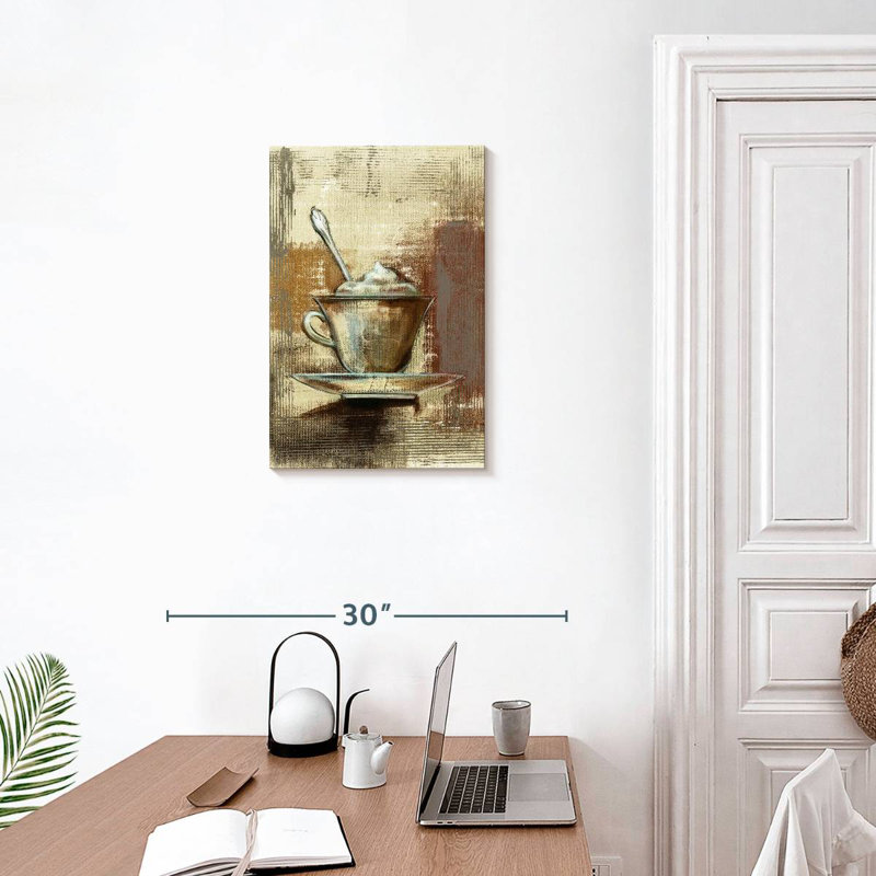 Yarlin Cafe Classico III Neutral, 24" H x 16" W