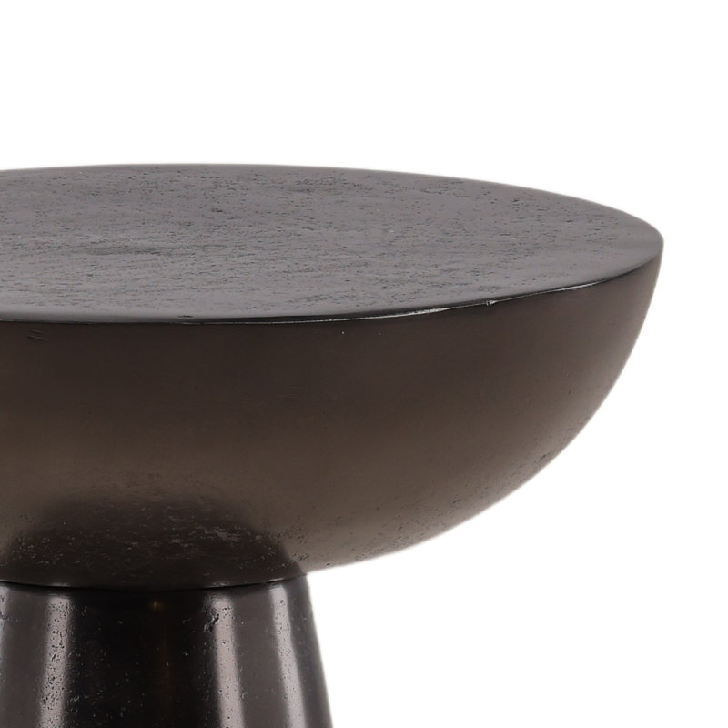 Table d'appoint Destry, 19.3" H x 10" W x 10" D, Nickel