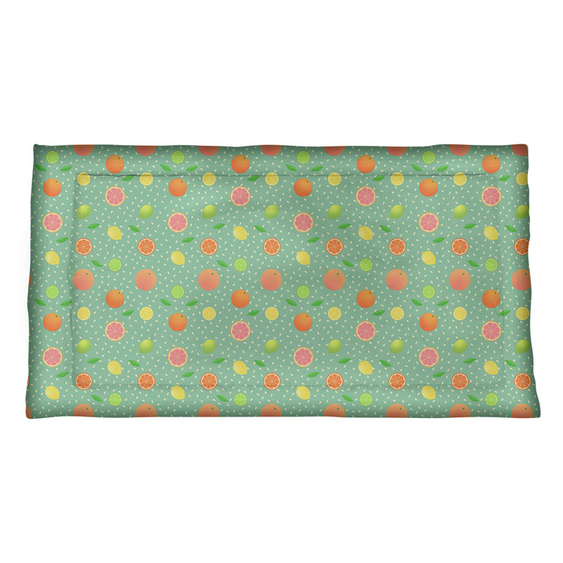 Katelyn Elizabeth Polyester Sham Set, Microfiber, Standard Twin, Green
