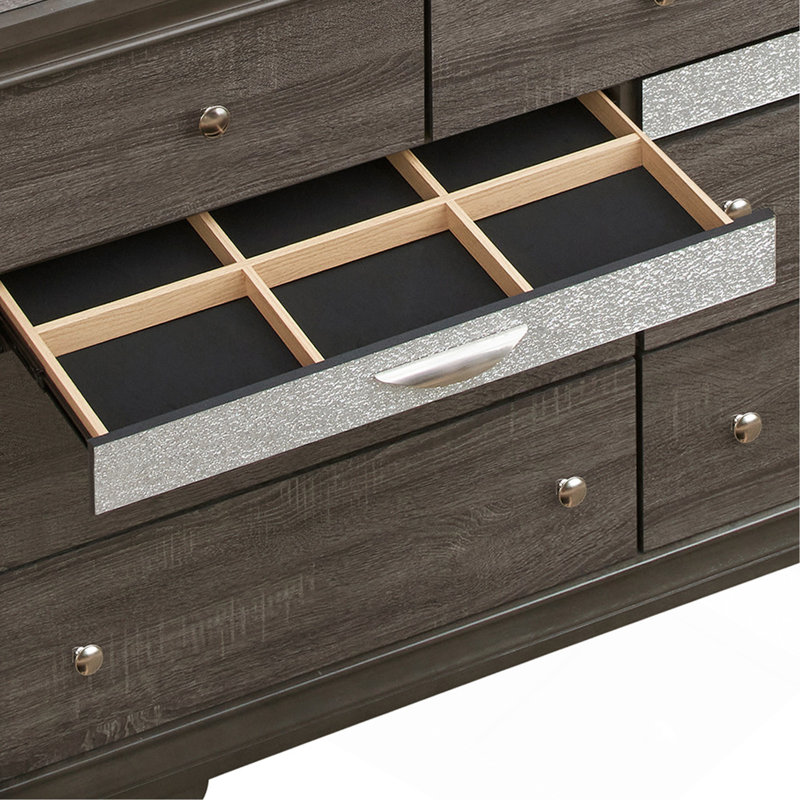 Commode Madrid G02305-D, gris, Gris