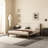 High-quality solid wood upholstered bed with ash wood frame, easy assembly-575595247