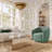 Velvet Swivel Chair-2123561093